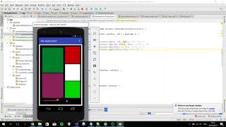 Android project ModernArt UI