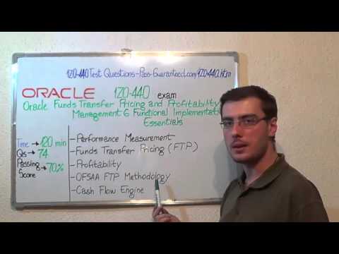 1Z0-440 – Oracle Exam Funds Transfer Pricing Test Profitability Questions