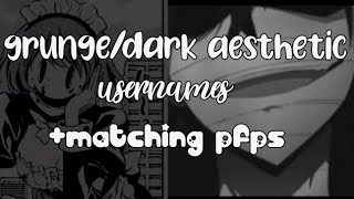 50 grunge/dark aesthetic usernames!