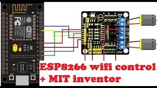 ESP8266 +MIT app wifi control screenshot 1
