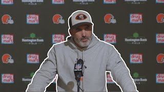 Kevin Stefanski Postgame Press Conference vs. Chiefs | Cleveland Browns