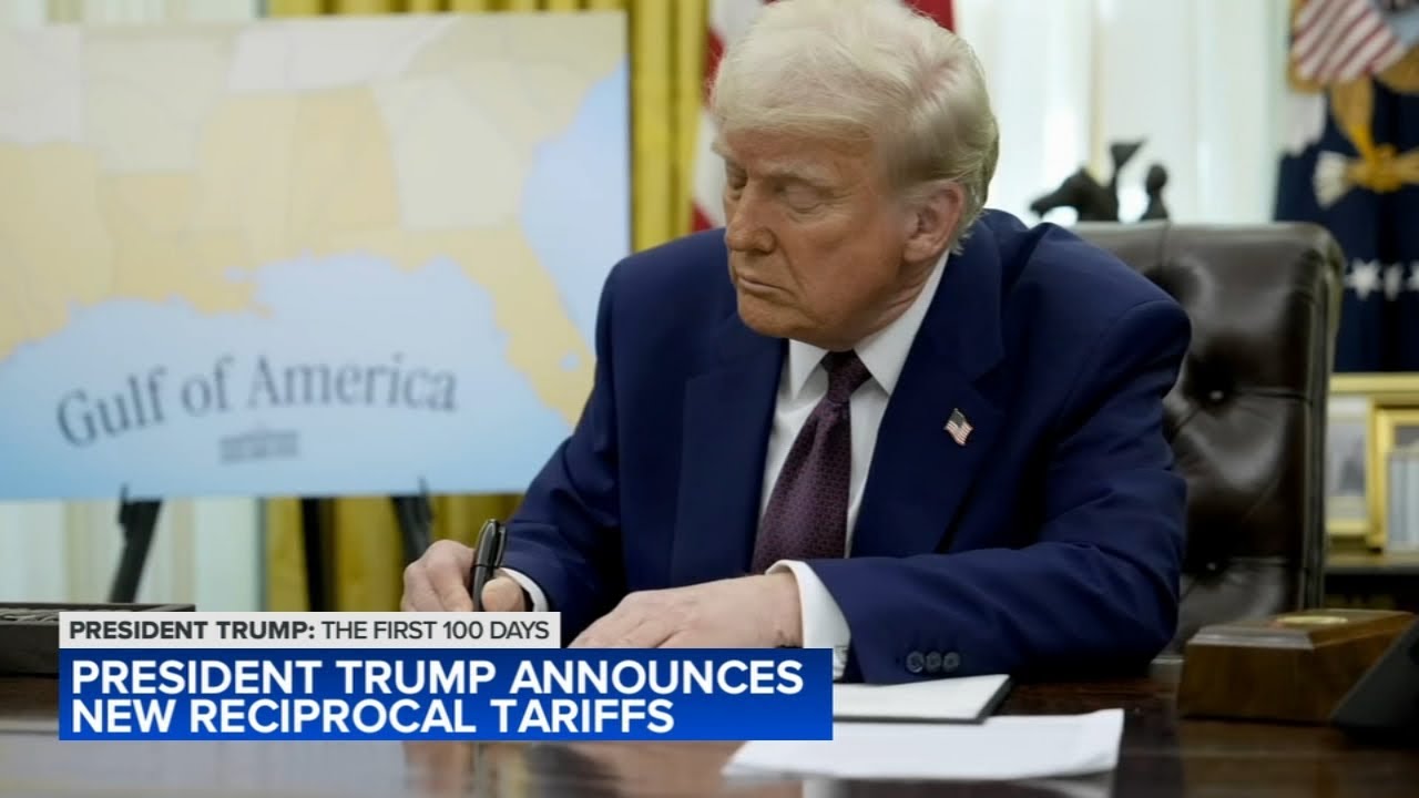 President Trump signs plan for reciprocal tariffs on US trading ...