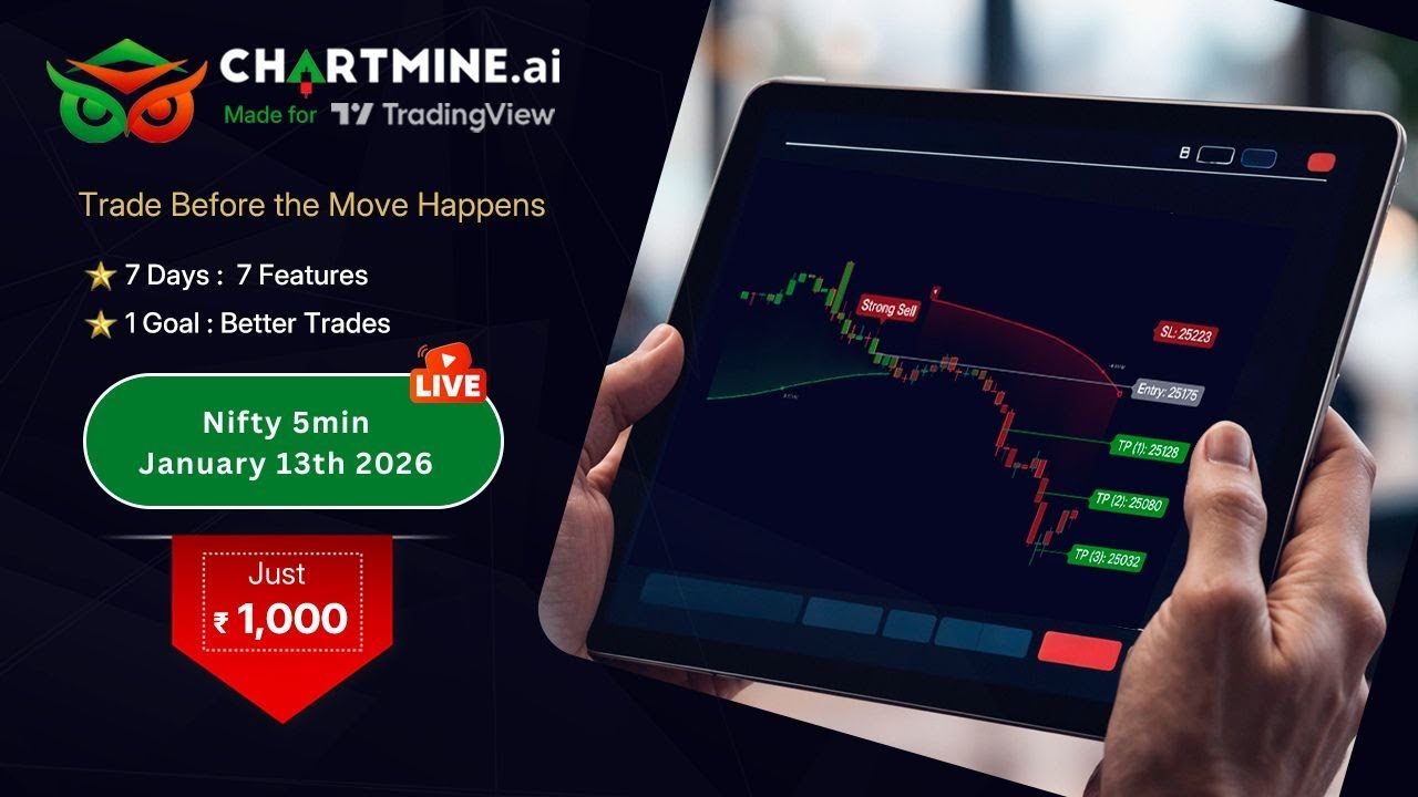 NIFTY Intraday Trading | Strong Sell Hit Traget 1, No Buy Target Hit | 13 Jan 2026