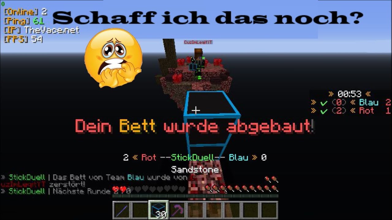 Schaffe ich das noch???   |   StickDuell