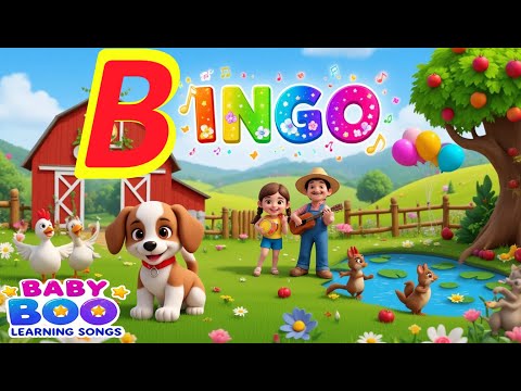 🎵 ビンゴ！🐶 楽しい子供向けソング＆動物ダンス | ベイビー・ブー童謡