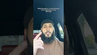 Questions To Ask A Potential Spouse