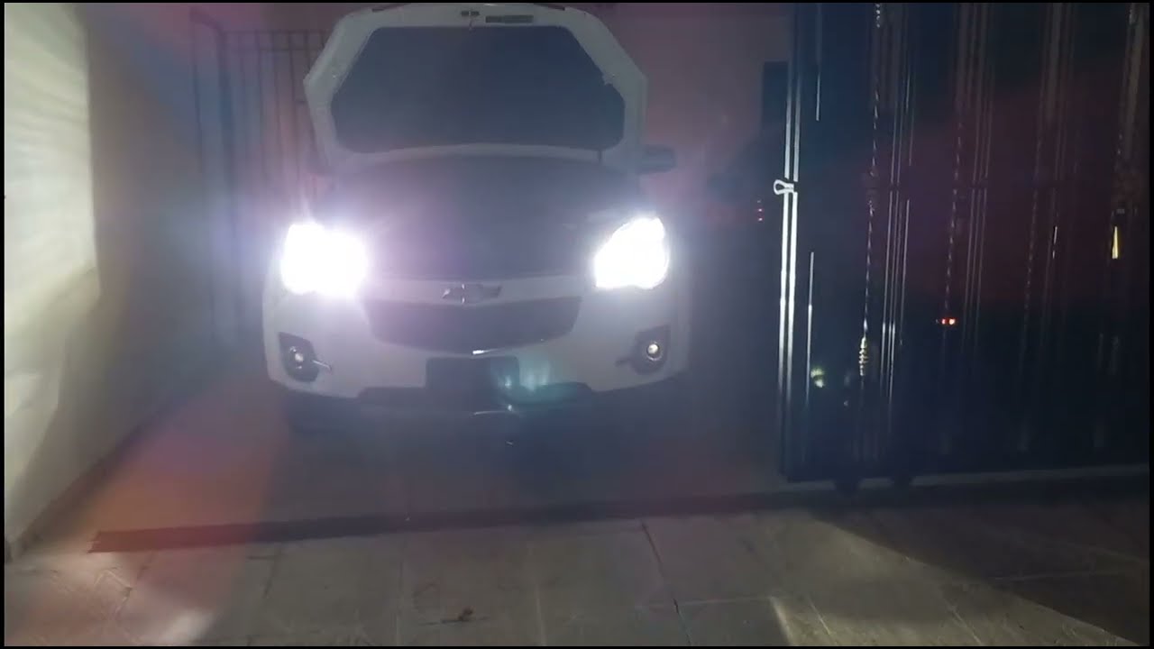 Instalación luces LED a la Chevrolet Equinox 2013 y al civic 2015