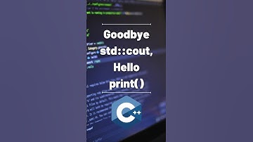 "Hello World!" has CHANGED C++ #coding #computerscience #cplusplus #shorts #shortsfeed #shortsvideo
