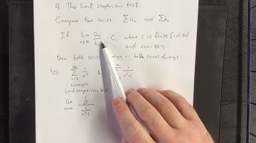 The limit comparison test