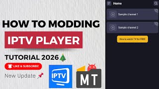HOW TO MODDING IPTV PLAYER WITH MT MANAGER 2026 screenshot 5
