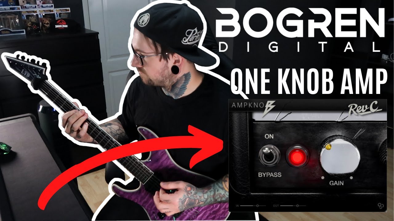 ONE KNOB AMP !?!? Bogren Digital OneKnob REV C guitar only demo YouTube