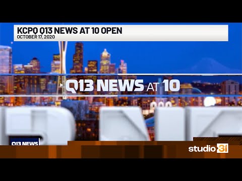 KCPQ Q13 News at 10 Open, 10/17/2020