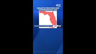 Gov. DeSantis drops new congressional map; Democrats brand it illegal