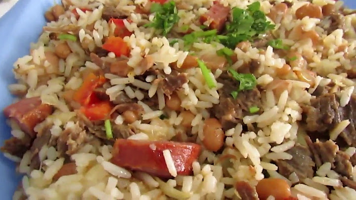 RECEITA DE BAIÃO DE DOIS SIMPLES