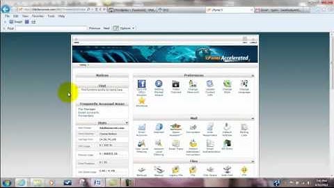 GVO software demonstration setting up a blog with cpanel and Blogger builder - Dave Gardner