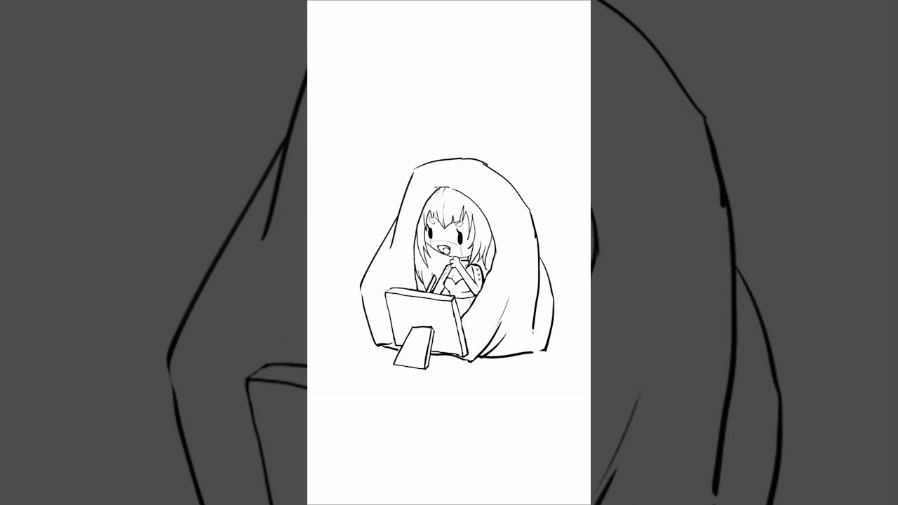 Doomed to eat tasty snacks in a cozy blanket forever #clipstudiopaint  #animation