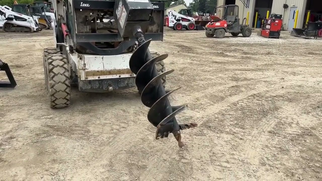 LOWE 2175 SKID STEER POST HOLE DIGGER WITH 18" AUGER BI For Sale