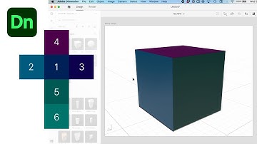 Wrap A Decal Around Multiple Sides of a Cube or Object in Adobe Dimension