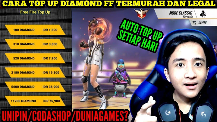 Top up diamond ff legal via pulsa murah