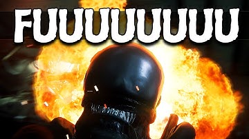 FUNNY RAGE QUIT | Alien: Isolation