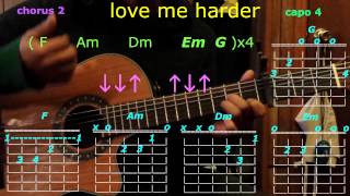 Descriptionlove me harder ariana grande the weeknd guitar chords