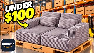 25 UNBELIEVABLE Amazon Furniture Finds Under $100 That Will Completely Transform Your Home!