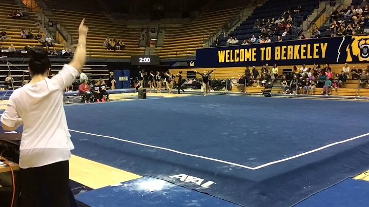 LU @ Cal Berkeley: Katey Oswalt - Floor (9.8)
