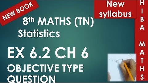 8th maths chapter 6 exercise 6.2 objective type question tn samacheer hiba maths