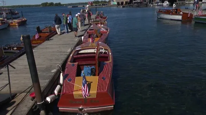 Antique boats attract international crowd in Clayton