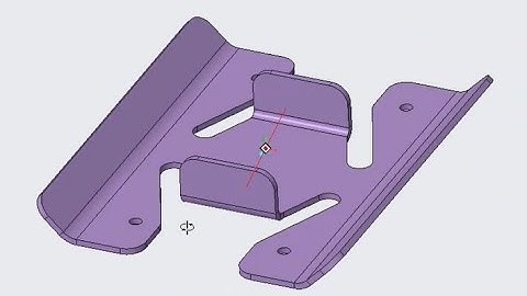 Learn how to create Sheetmetal Bending part in Creo - sheetmetal design 8