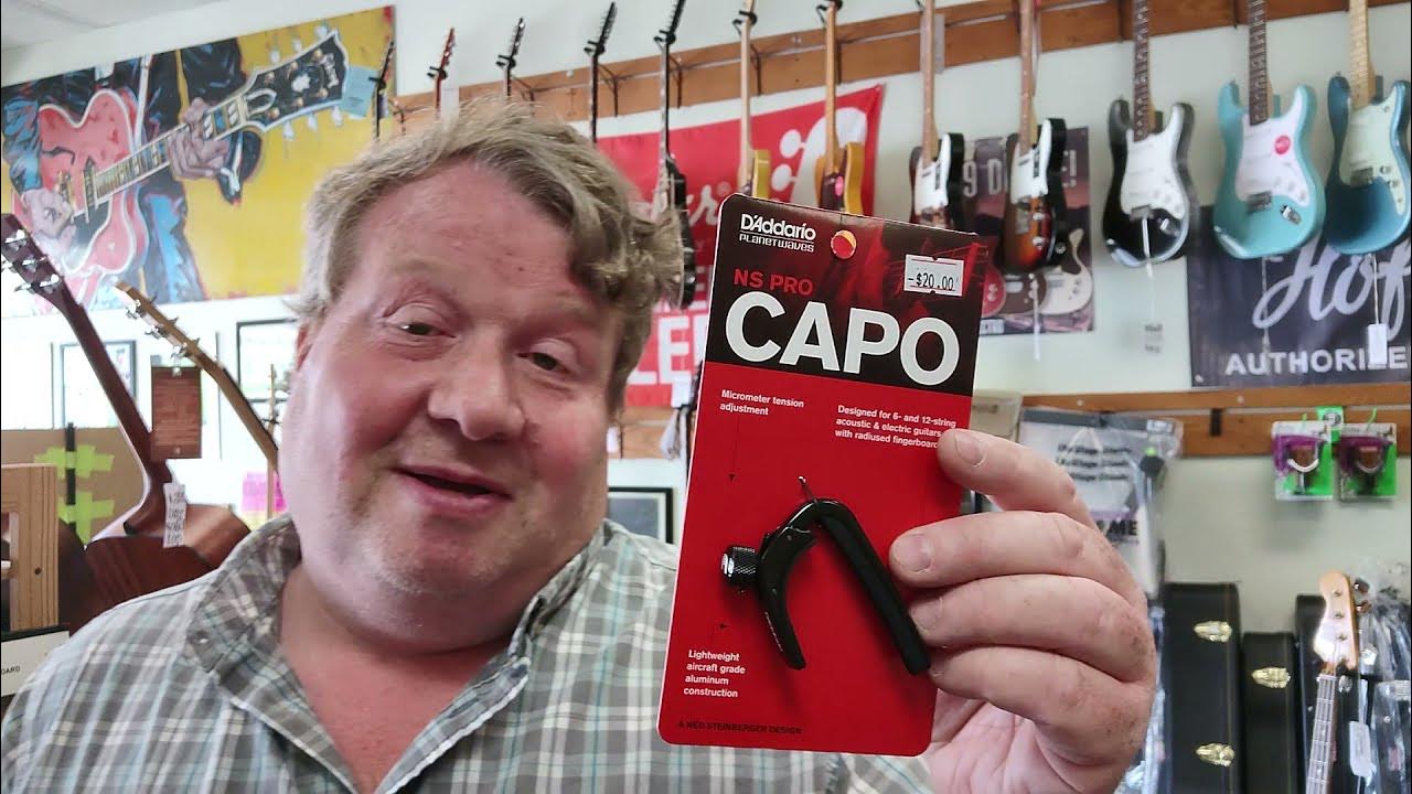 Capos 101. A talk about capos, the different designs and why they're a