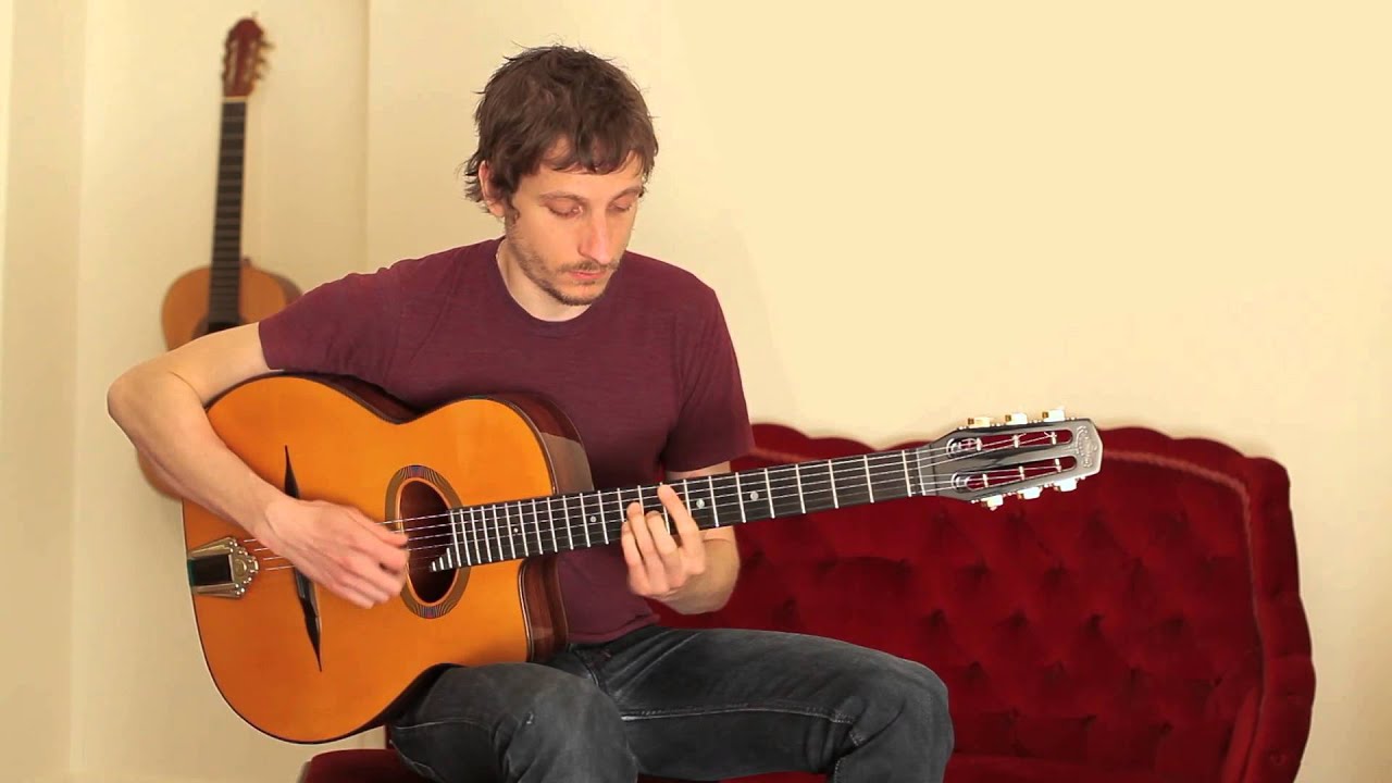 J.Castelluccia Luthier - Guitare Jazz Modèle SWEET CHORUS Bouche en D