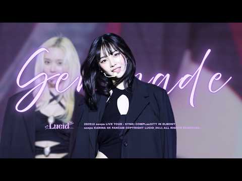 [4K][FANCAM]260918 aespa KARINA 에스파 카리나-“Serenade”직캠@2026 aespa LIVE TOUR-SYNK:COMPLaeXITY IN ELMONT