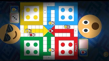 I am winner🏆🎉🏆 । Two players ludo  game ।