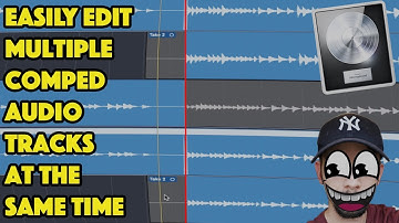 Easily Edit the Comping of Multiple Audio Tracks