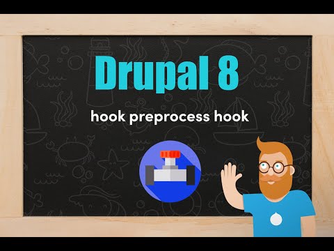 hook_preprocess and hook_preprocess_hook functions in Drupal 8