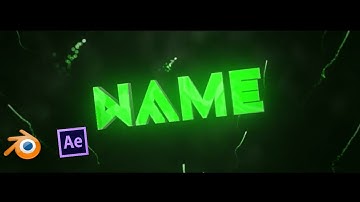 Free Amazing Blender Intro Template! [Blender/After effects]