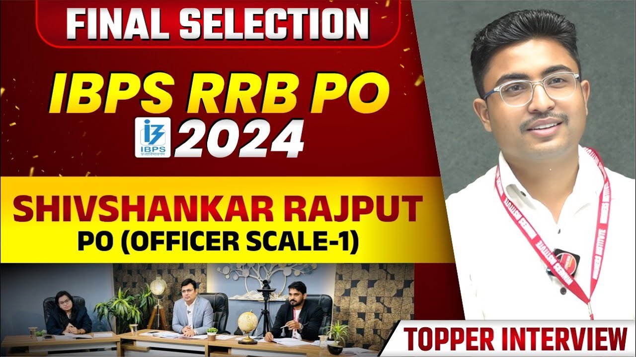 IBPS PO Interview 2024-25 | IBPS PO Final Selection Shivshankar | Interview By WiNNERS Institute