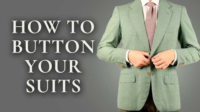 Choosing Between 3 Button & 2 Button Mens Suits - 2 Button Jacket Vs. 3  Button Jackets - Youtube