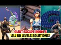 GIANT ESCAPE ROOM 8 SOLUTIONS 50 levels | Fortnite Giant Escape Room 8 Solutions | GIANT ESCAPE ROOM