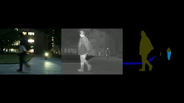 Semantic Segmentation in Urban Scenes based on RGB and Thermal Data Fusion