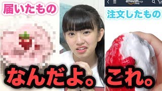 amazonで頼んでいたものと違う....なんだこれ。