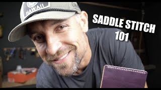 Saddle Stitch 101: Intro to Leather Craft Series