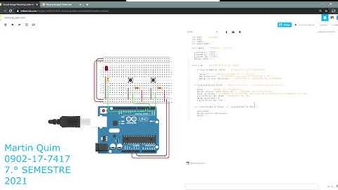 LUCES NAVIDEÑAS MODERNAS - TINKERCAD | ARDUINO