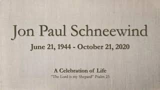 10/30/2020 11:00AM - Funeral Jon Schneewind