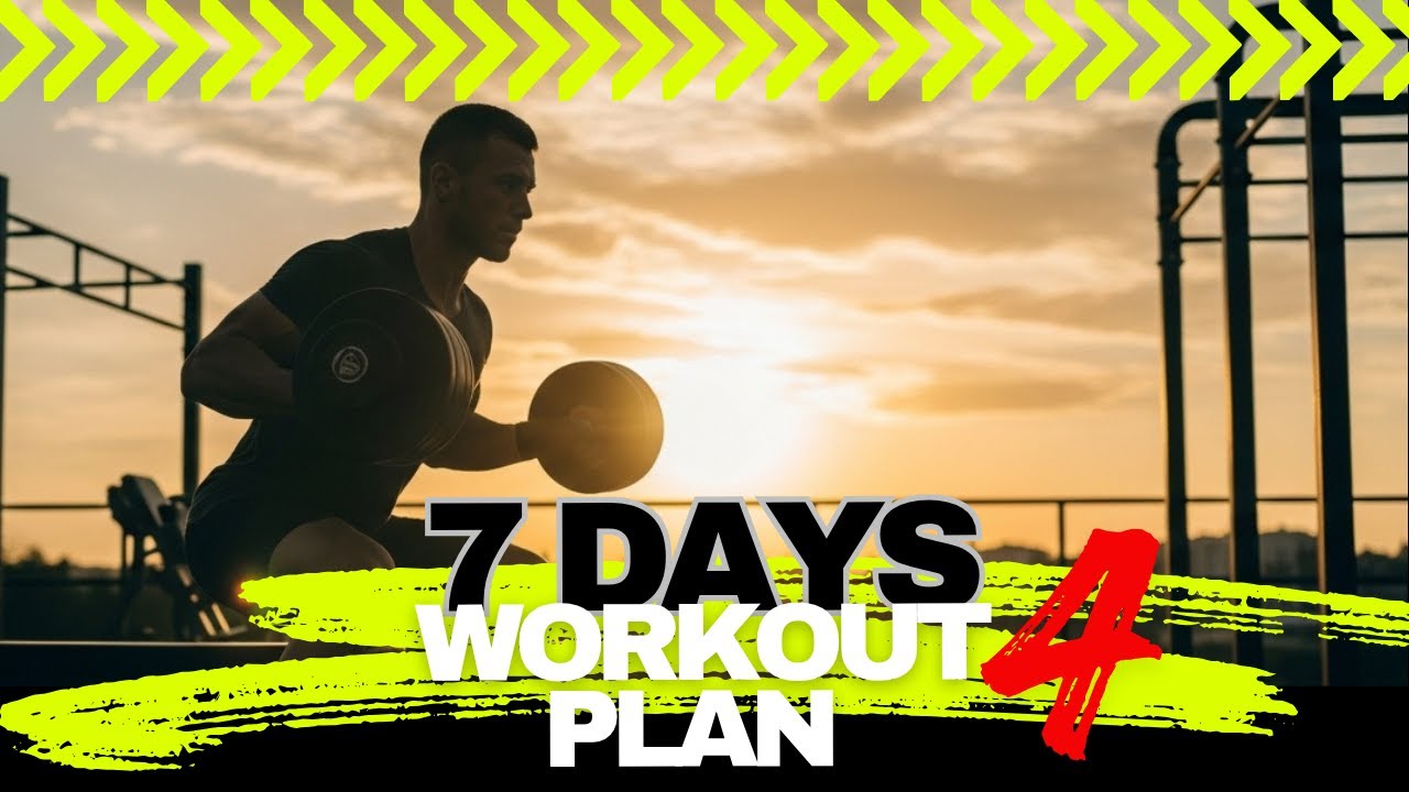 PERFECT 7-Day Gym Workout Plan (Beginner & Advanced)