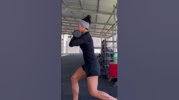 Kettlebell Row into Alternating Rotational Lunges | Kettlebell Combo