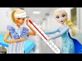 Игры доктор - Барби и Эльза Холодное Сердце в больнице! - Сборник видео игры одевалки для девочек