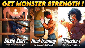 Get Monster Level Strength With ONLY 7 Exercises (Calisthenics Only)