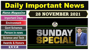Daily Current Affairs 28 November 2021, The Hindu Analysis, Indian Express, PIB News #UPSC #CSE #IAS